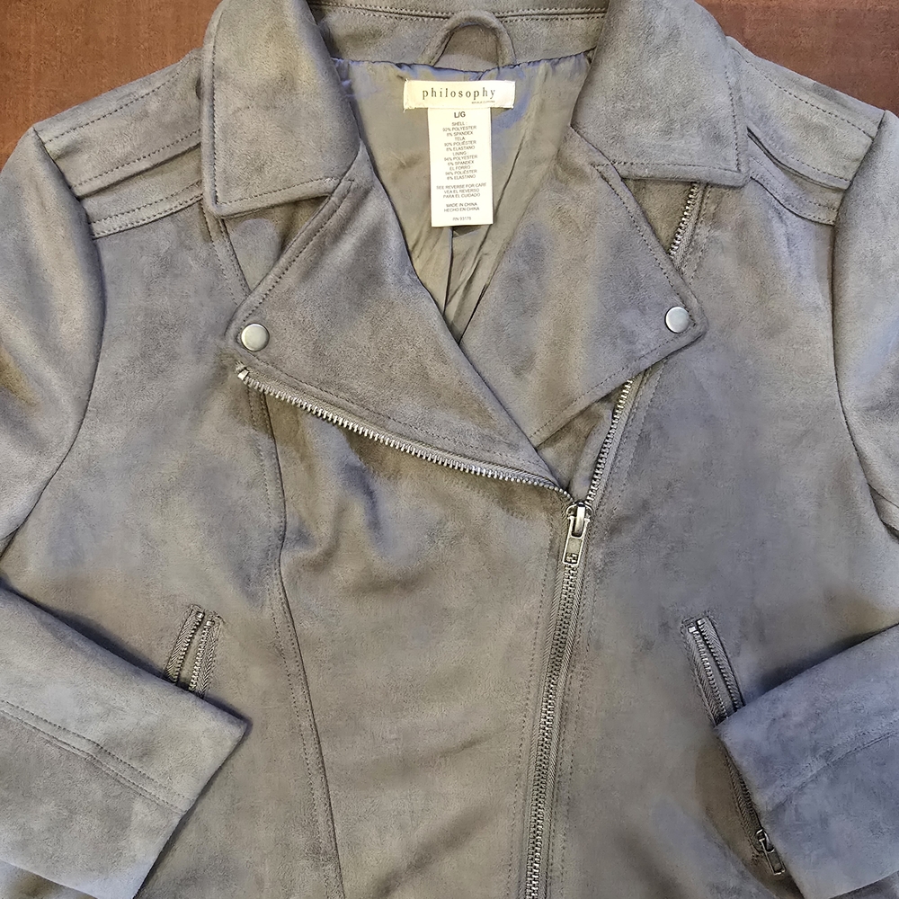 Philosophy Gray Women's Jacket
